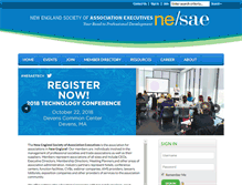 Tablet Screenshot of nesae.org