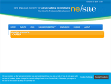 Tablet Screenshot of careers.nesae.org
